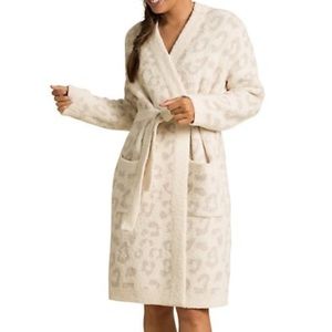 Barefoot Dreams Cozychic Leopard Robe